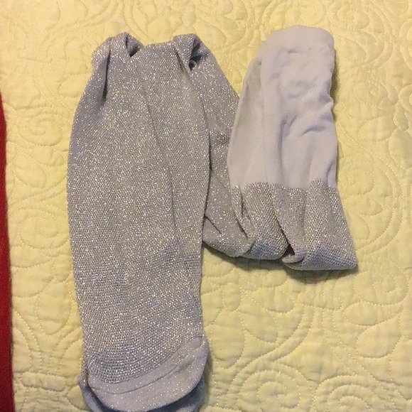 Christmas red Dress and tights and sweater - Picture 3 of 6